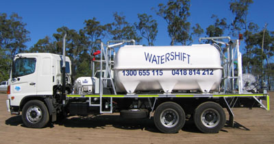 12000L Water Tank on Hino FM